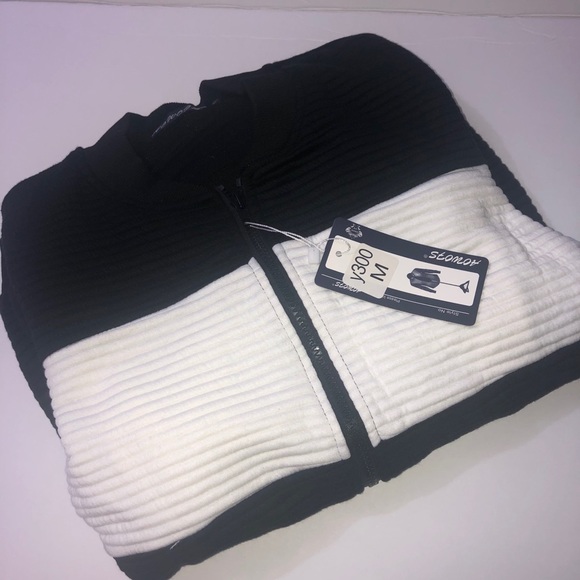 NWT A0W07S Black and White Men’s Jacket - Picture 3 of 12